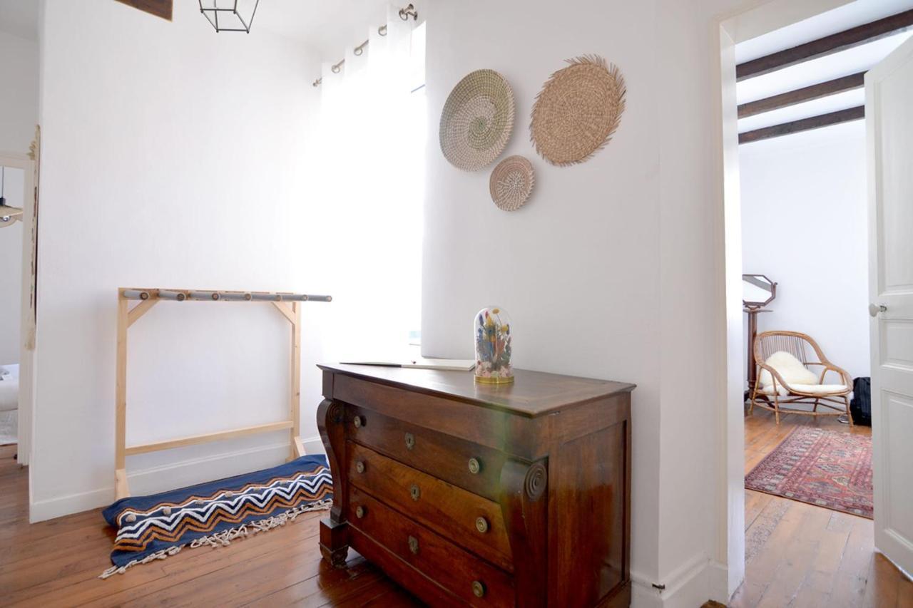 Gambetta Stylish 2 Bedrooms Apartment - Between Beach & Fresh Market ビアリッツ エクステリア 写真