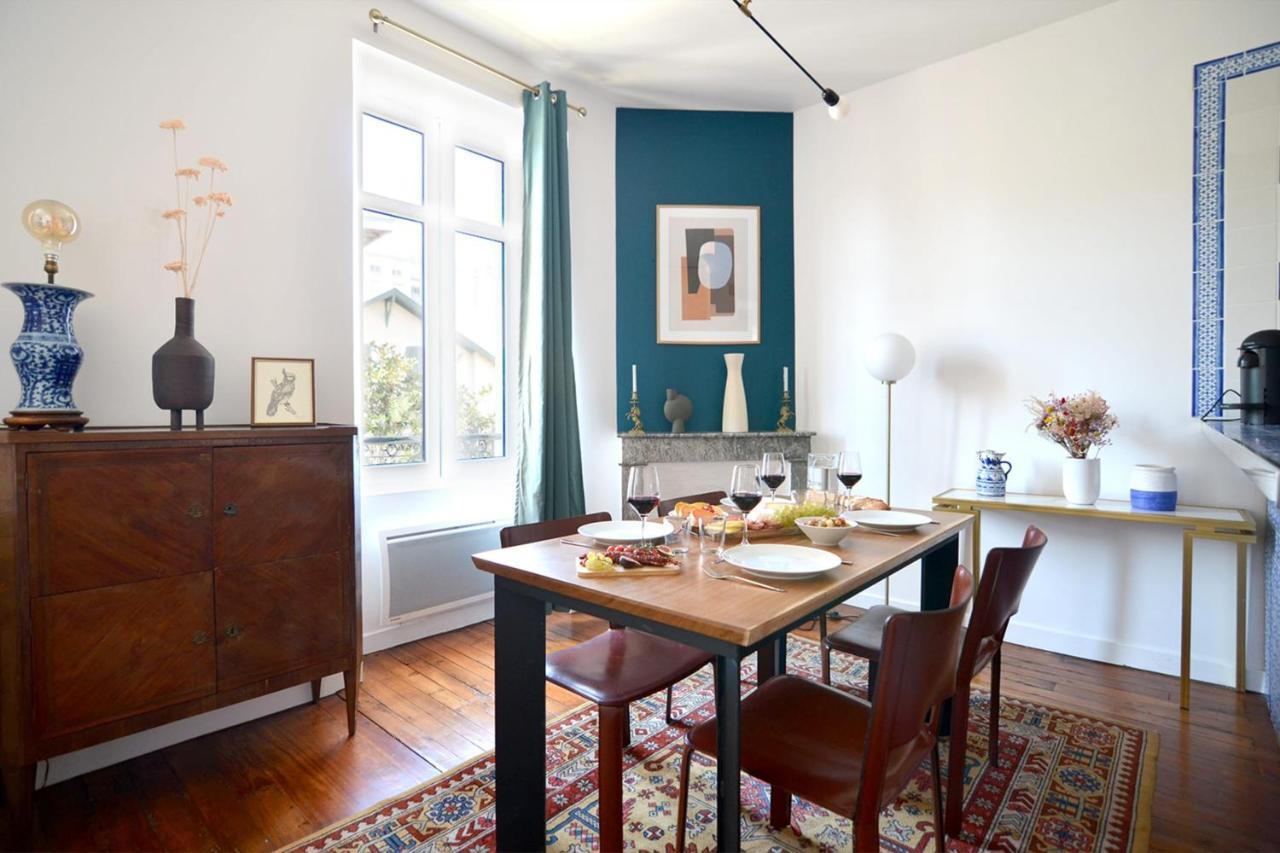 Gambetta Stylish 2 Bedrooms Apartment - Between Beach & Fresh Market ビアリッツ エクステリア 写真