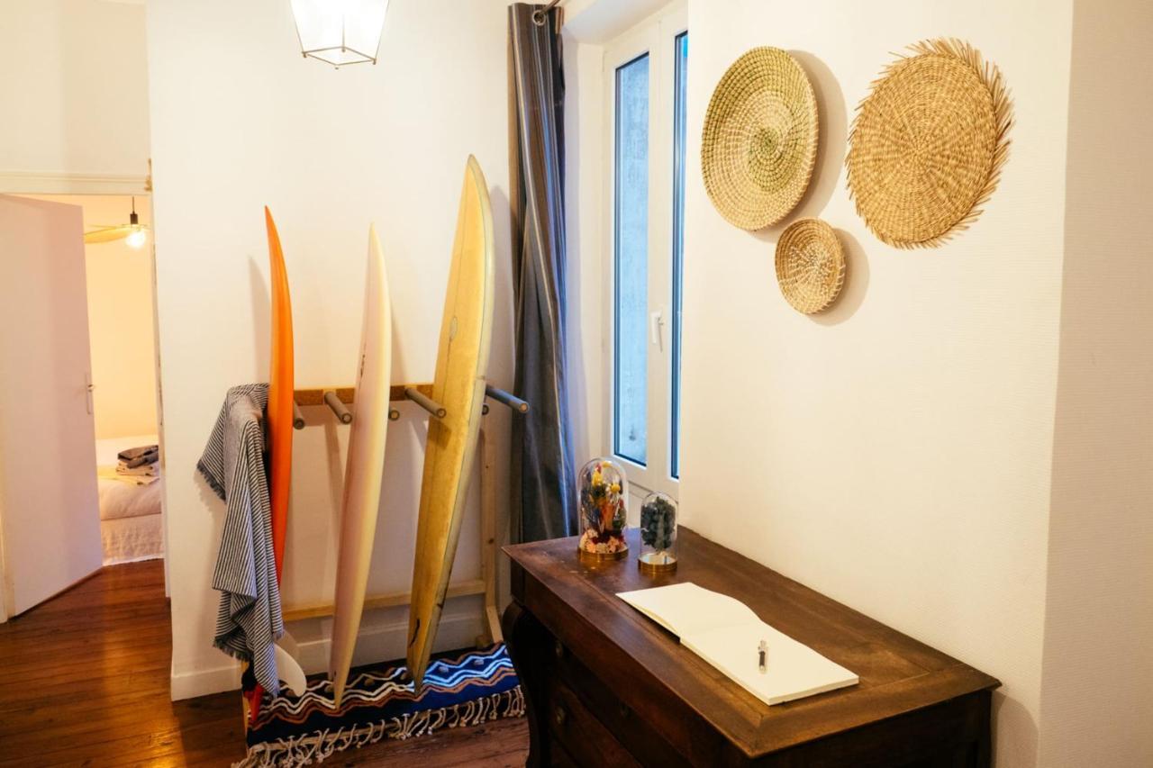 Gambetta Stylish 2 Bedrooms Apartment - Between Beach & Fresh Market ビアリッツ エクステリア 写真